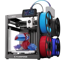 Resim Flashforge AD5X 3D Yazıcı Gelişmiş Çok Renkli Baskı Teknolojisi ile 220 x 220 x 220 mm Alan 