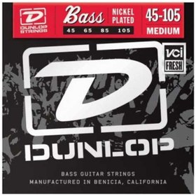 Resim Jim Dunlop Dbn45105 4 Telli Bas Gitar Teli 45-105 