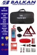 Resim Balkan Ticaret LÜX TRAFİK SETİ 2 KG TÜVTÜRK ONAYLI MUAYENEYE UYGUN+TALİMAT 