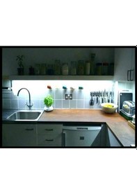 Resim Beyaz Şerit Led 5 Mt + 12v Adaptör Tak Çalıştır Diğer 