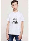 Resim Anime Tokyo Ghoul Anteiku Baskılı Unisex Çocuk Beyaz T-Shirt (534785237) 