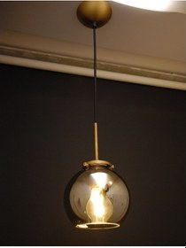 Resim Dekoratif Camlı Pirinç Kaplama Askı Takımlı Sarkıt (411024351) 