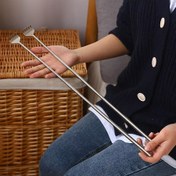 Resim 1 Adet Taşınabilir Paslanmaz Çelik Sırt Kaşıyıcı - Zor Ulaşılabilen Bölgeler İçin Uzatılabilir Ergonomik Tasarım, Ev, Ofis ve Seyahat için Kompakt Kaşıntı Aracı 