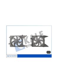Resim Kale 347155 Fan Motoru Davlumbazlı Dacıa Logan 06 Sandero 08 8200765566-6001548527 