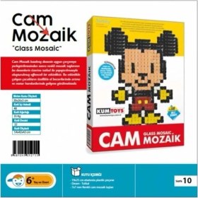 Resim Kumtoys Cam Mozaik 19X25 Cm. 