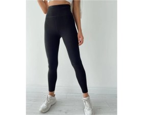 Resim Geniş Kemer Toparlayıcı Çelik Örme Tayt 