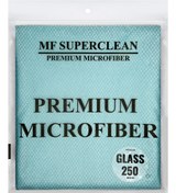 Resim MF SuperClean SUPERCLEAN MİKROFİBER CAM BEZİ EV - OTO - 50x70 CM 1 ADET 