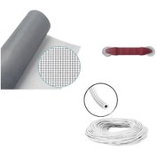 Resim Netpen 3'lü Sineklik Seti 700x120 Cm Tül, 22 Mt. Beyaz Conta, Fitil Çekme Aparatı 700x120 Cm 