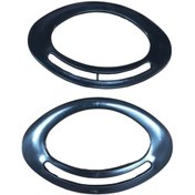 Resim Çanta Sapı Oval Siyah 18 cm 