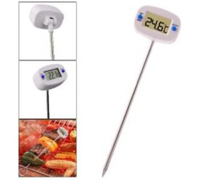 Resim Profisher Termometre Gıda Yemek Sıcaklık Sensörü LCD Ekranlı 