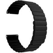 Resim Zeblaze Uyumlu Thor 5 Pr Kordon Çift Renkli Loop Mıknatıslı Krd52 22mm 