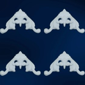 Resim Decogold Boyanabilir Saray Tavan Motif 4 Adet 13 x 9 cm GBM - B50 - 4 