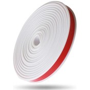 Resim Qianyi 1 Metre Kendinden Yapışkanlı U Şekilli Silikon Kenar Bant Şeridi - Mobilya Koruma Linen 9mm 