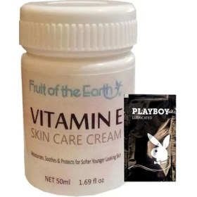 Resim Buğz Fruit Of The Earth Skin Care Cream Antiaging Krem LFHX0132 50 ml + 1 Adet Jel Hediye 