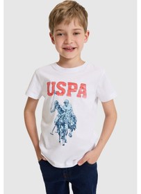 Resim U.s. Polo Assn. Erkek Çocuk Beyaz Tişört 50326998-vr013 