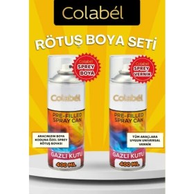Resim Colabel Honda Kod: NH731P Crystal Black 400ML Sprey Rötuş Boya + Vernik 