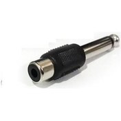 Resim KEEPRO Rca gitar jack çevirici rca amfi girişi çevirici rca 6.3 mm jack çevirici 