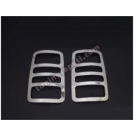 Resim Vw Caddy 2004 - 2009 Stop Çerçevesi Metal Paslanmaz Çelik Krom 