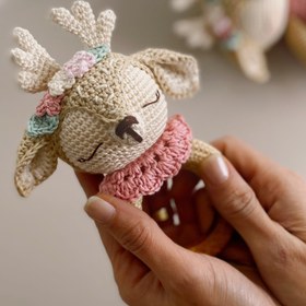 Resim Amigurumi Matilda Oyuncak Seti - Çıngırak 