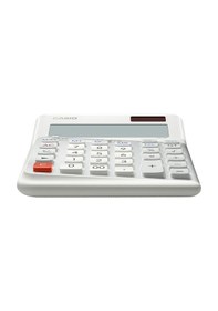Resim Casio DE-12E-WE 12 Haneli Masaüstü Hesap Makinesi 