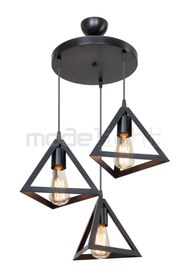 Resim Allians Modern 3'lü Avişe Siyah Laleli Çok Amaçlı Oturma ve Yatak Odası Seti 