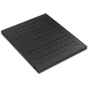 Resim 19'' Ağır Hizmet Tipi Sabit Raf. 1U. 4 Noktadan Bağlantılı. 720Mm 