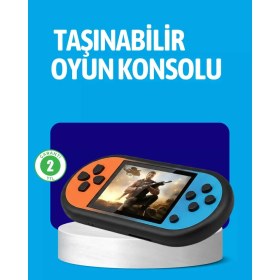 Resim Esplendor Retro 520 Oyunlu Taşınabilir Konsol Hd Ekran USB Şarjlı - URN8308-7948 