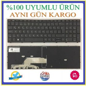 Resim Asya.Depo HP Uyumlu Probook 455 G5 Klavye Tuş Takımı Siyah Tr 