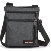 Resim Eastpak Rusher Black Denim Askılı Omuz Çantası Ek08977h 