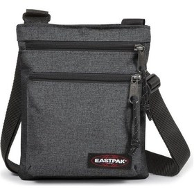 Resim Eastpak Rusher Black Denim Askılı Omuz Çantası Ek08977h 