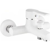 Resim On2 Armatür Beyaz Banyo Bataryası Pirinç 40'Lık Beyaz 