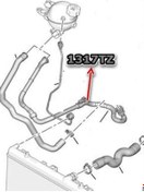 Resim Citroen C3 Kalorifer Radyatör Hortumu 9675906380 