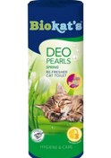 Resim Biokat's Deo Pearls Bahar Esanslı Kedi Kumu Koku Giderici 700 G 