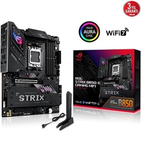 Resim Asus ROG Strix B850-E Gaming WIFI 8000 MHz (OC) M.2 AM5 ATX Anakart 