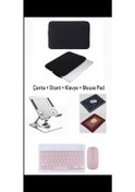 Resim Gtx Jaculus V2 Uyumlu 4in1 Set Çanta Klavye Mouse Ve Mouse Pad Kılıf 