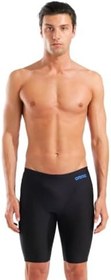 Resim ARENA Solid Swim Jammer Yüzücü Mayosu, 65, Solid Swim Jammer, Black Blue Cosmo, Erkek 