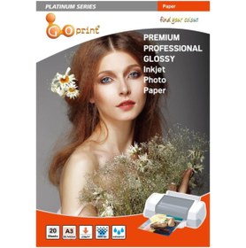 Resim Goprint Platınum Serisi Premium Ultra Parlak A3 Fotoğraf Kağıdı 270 g 20 Yaprak 