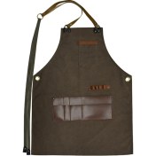 Resim Sunshinee Ayarlanabilir Önlükler Tuval Kolsuz Önlük Kadın Pişirme Şefi Iş Önlüğü Izgara Bar Mağaza Kafeler Stüdyoları Üniforma (Yurt Dışından) 