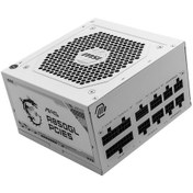 Resim MSI MAG A850GL PCIE5 850W 80+ Gold Full Modüler Güç Kaynağı Beyaz 