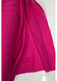 Resim Çok Amaçlı Müslin Pamuklu Bebek Örtü Ve Battaniye Kumaşı Müslin Bez Fuşya 73 Çok Renkli 