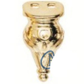 Resim Skygo Minare Ahşap, Sunta Sandık Ayağı, Kutu Ayak 3 cm - Sarı 