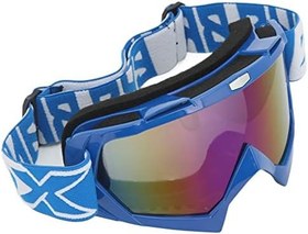 Resim SUNGOOYUE Motokros Gözlükleri, Ayarlanabilir Askılı ATV Gözlükleri Ve Motosiklet Sürme Kayak Snowboard Için Darbeye Dayanıklı PC Lensi 