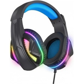 Resim Hp Dhe-8010um Işıklı Mikrofonlu Gaming Oyuncu Kulaklığı 