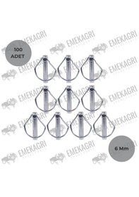 Resim Emek Ticaret Yaylı Pim 6 Mm 100 Adet 