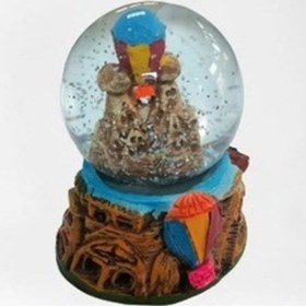 Resim Polyester Kapadokya Kar Küresi Orta Boy 