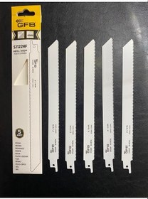 Resim Gfb Tilki Kuyruğu Testere Bıçağı Metal İçin Uzun 5 Adet 