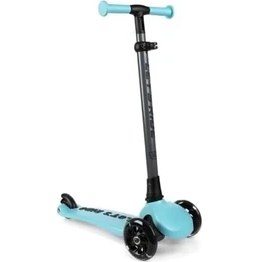 Resim Mabeyn Let's Be Child Let's Ride 3 Tekerlekli Katlanabilir Işıklı Scooter Turkuaz 