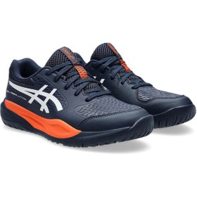 Resim Asics GEL-RESOLUTION X GS Kids Black Tenis Ayakkabısı 1044A081-400 