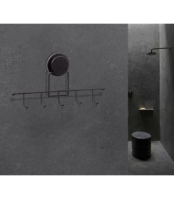 Resim Okyanus Home Magic Fix Sihirli Yapışkan Siyah 5'li Askı 