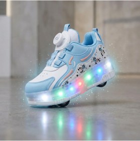 Resim ROCKY Tekerlekli Paten Ayakkabı-bebe mavi 